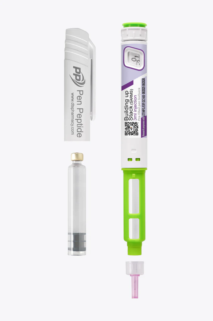 Building Up Stack | YK-11, RAD-140, MK-677, SLU-PP-332, Cardarine – 320.8mg/3ml